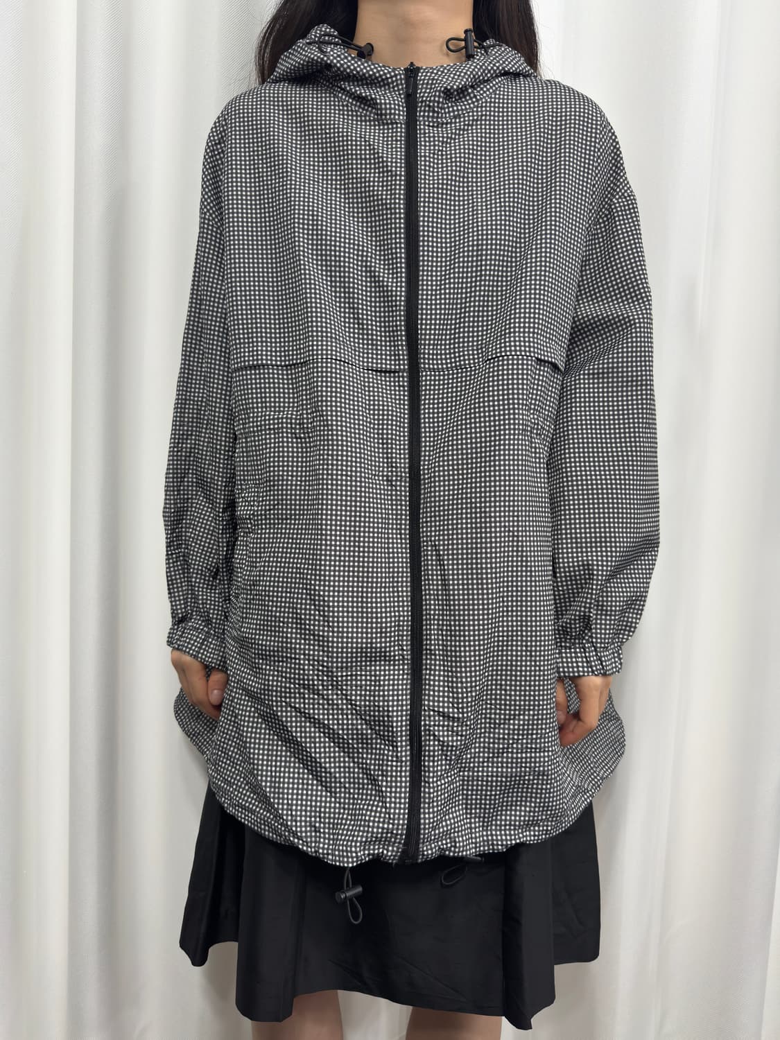 check hood jacket 상품이미지1