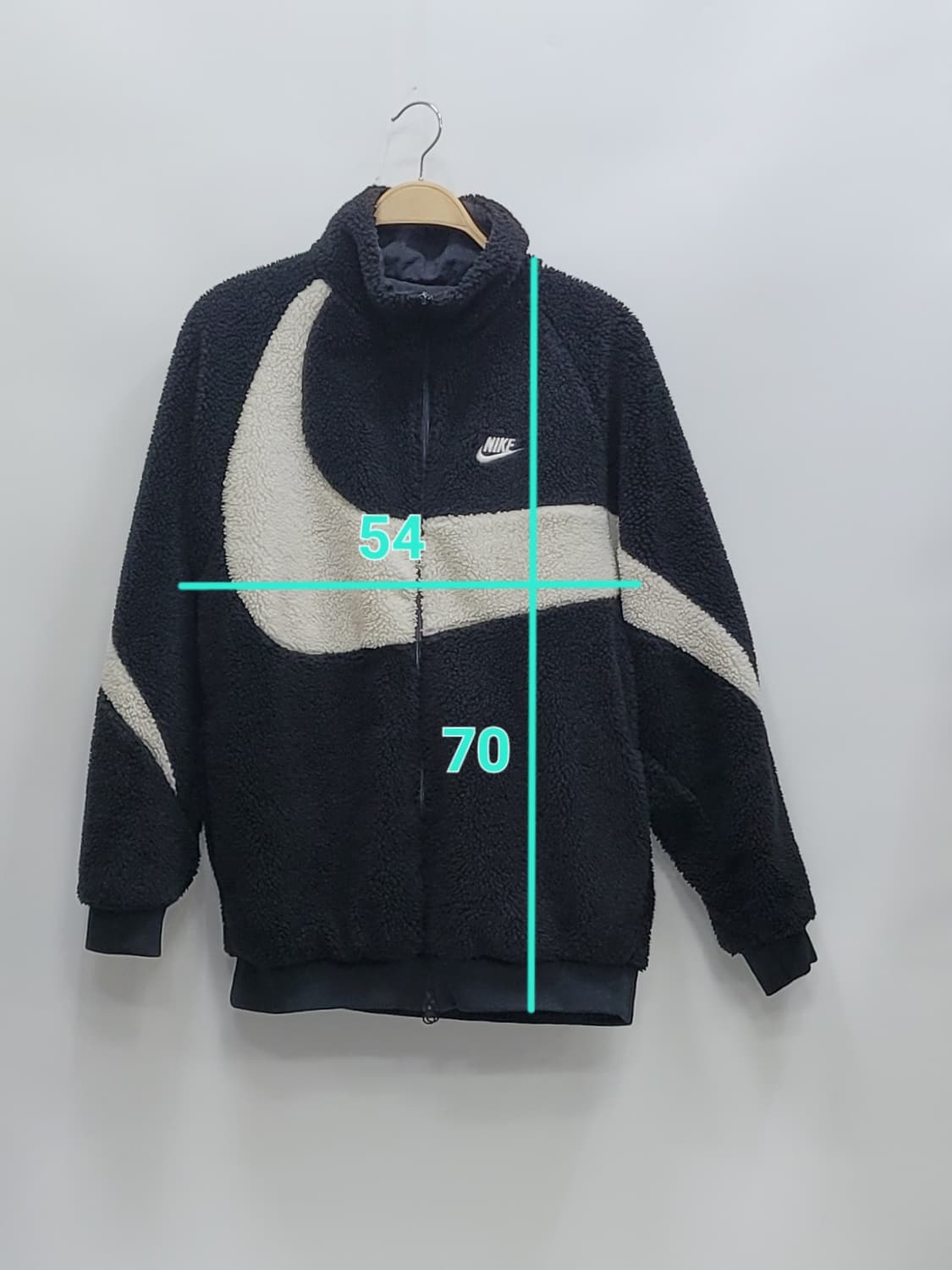 NIKE 2021년 나이키 후리스 리버시블 풀집업 재킷 / 남 M
 상품이미지10