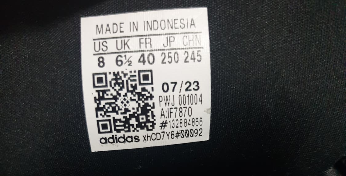 아디다스 듀라모 SL 올검 런닝화 (250) 상품이미지5