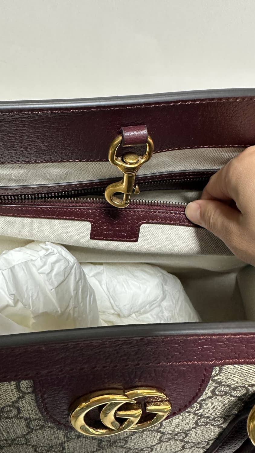 구찌 캔버스 라지 토트백 정품 새상품 정가 390만원 상품이미지6