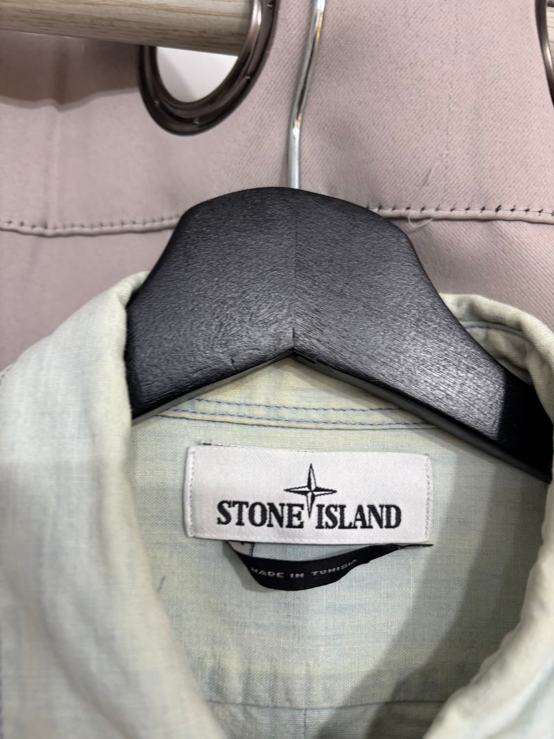 스톤아일랜드 데님 포켓 셔츠 S사이즈 상품이미지5