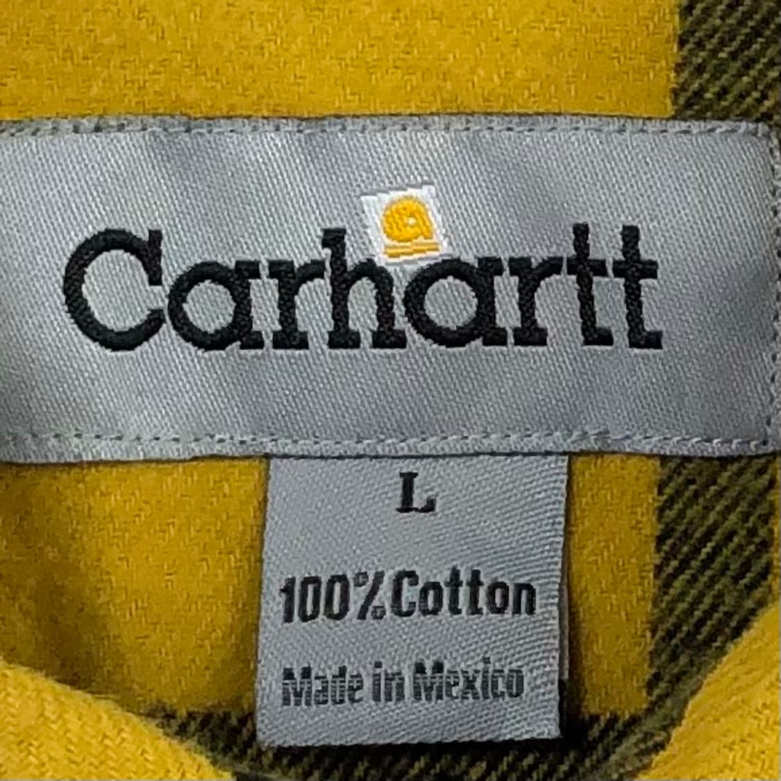 L 칼하트 체크 워크 남방 상품이미지3