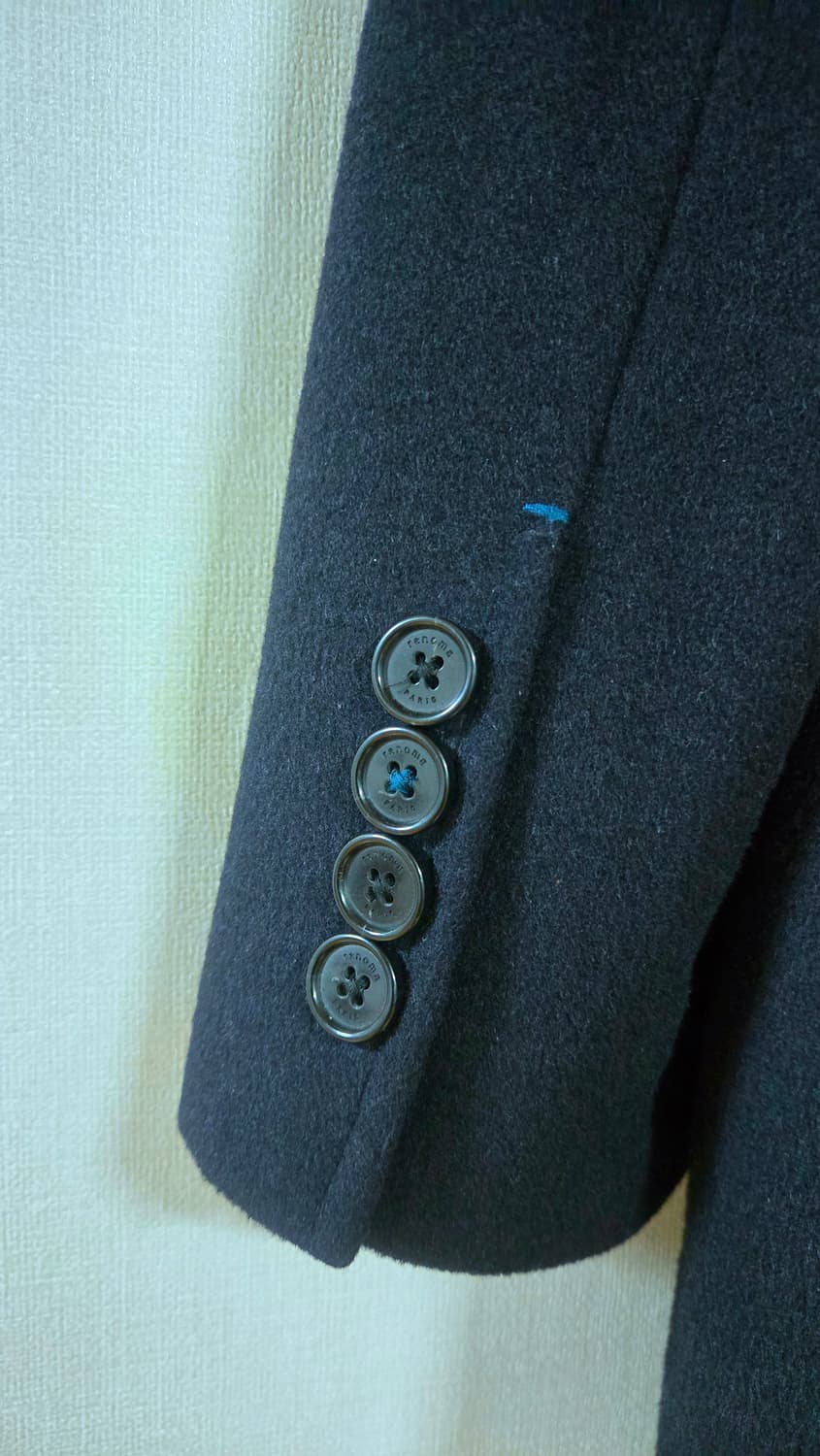 레노마 남성 다크네이비 모직코트, 겨울코트 상품이미지5