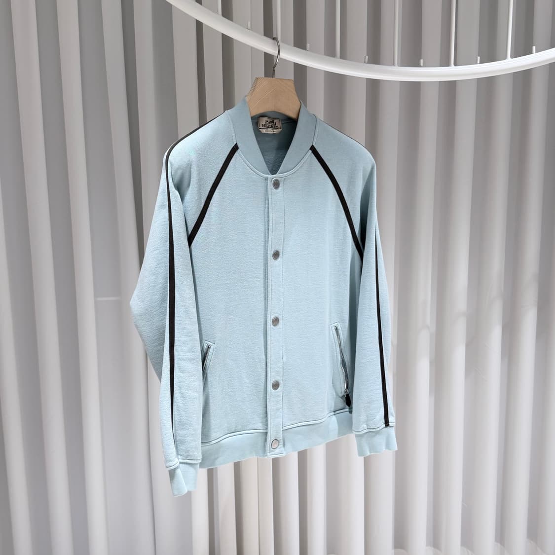 (A+/L) / 에르메스 코튼 블루종 바시티 자켓 상품이미지3