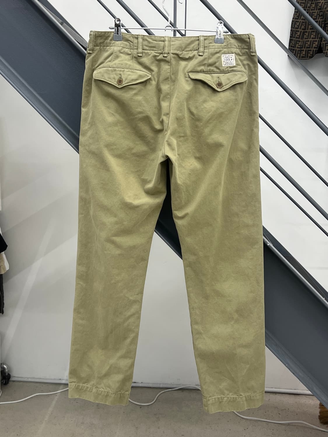 RRL 더블알엘 오피서 카키 치노 팬츠 상품이미지4