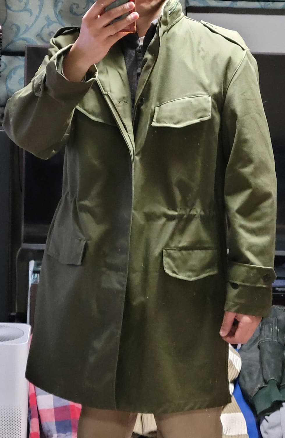 벨기에군 M88 필드 코트 1989년 상품이미지1