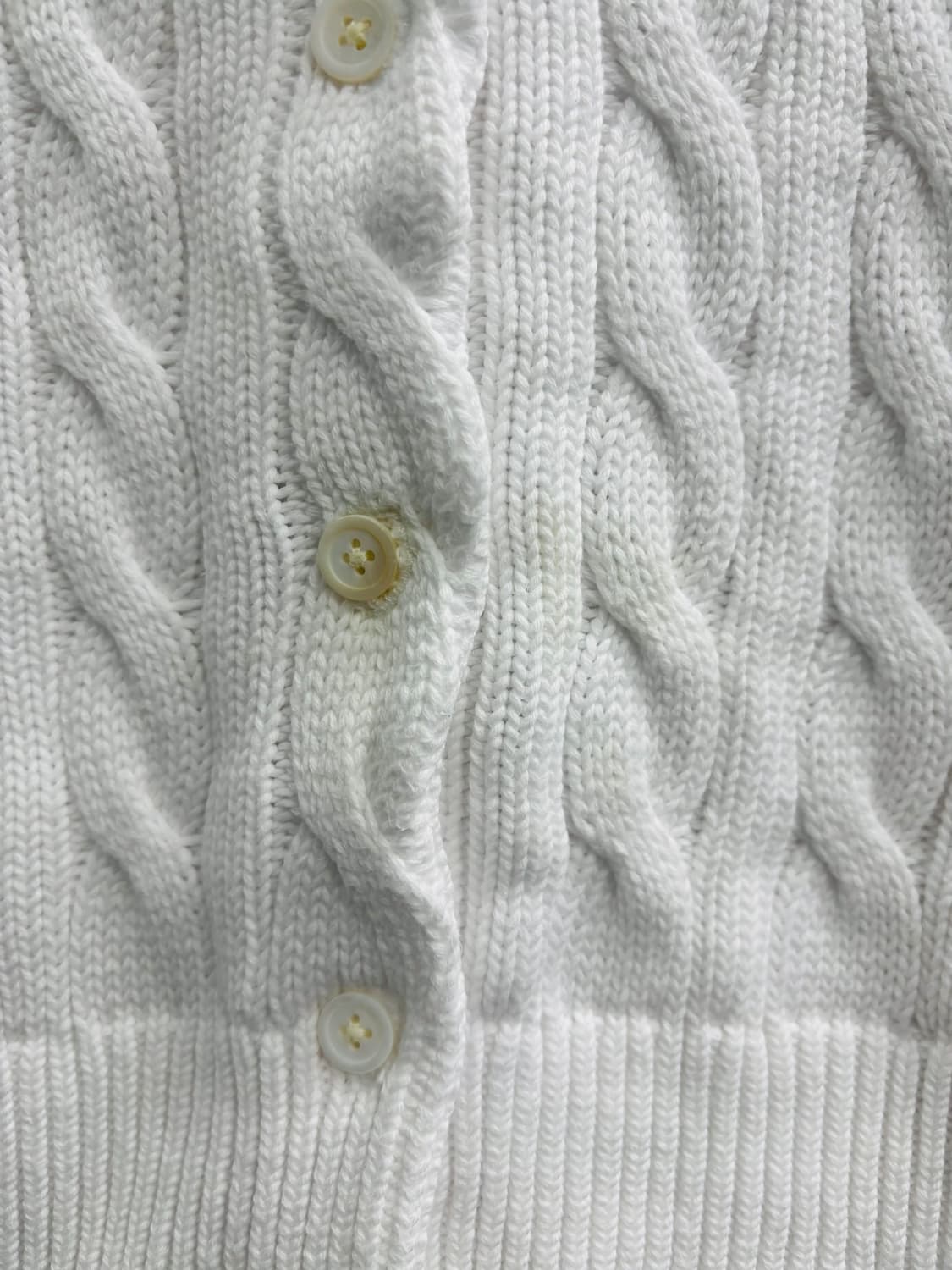 폴로 랄프 로렌 코튼 케이블 니트 가디건 상품이미지6