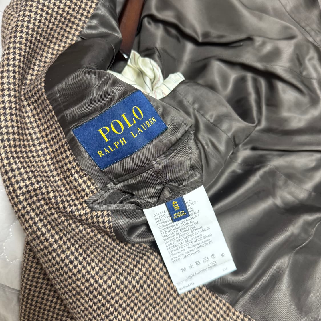 폴로 랄프로렌 브라운 하운드투스 스포츠코트 블레이저 42R 상품이미지6