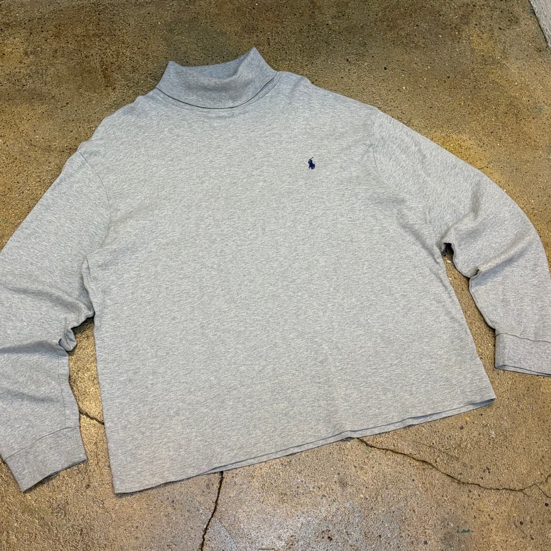 90s Made in USA 미국 빈티지 폴로랄프로렌 터틀넥 폴라티 상품이미지2