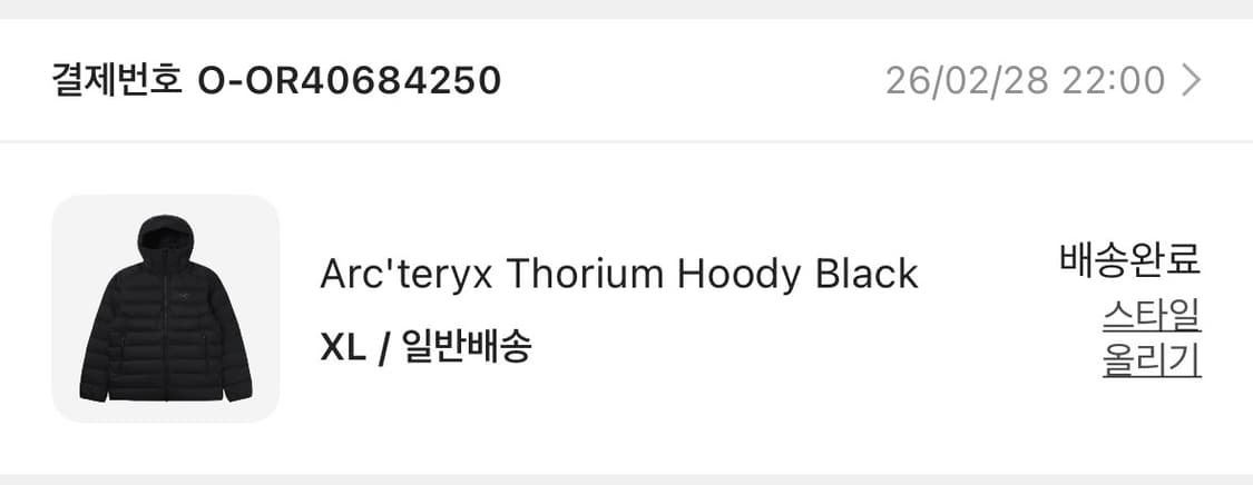 아크테릭스 토륨 후디 상품이미지2