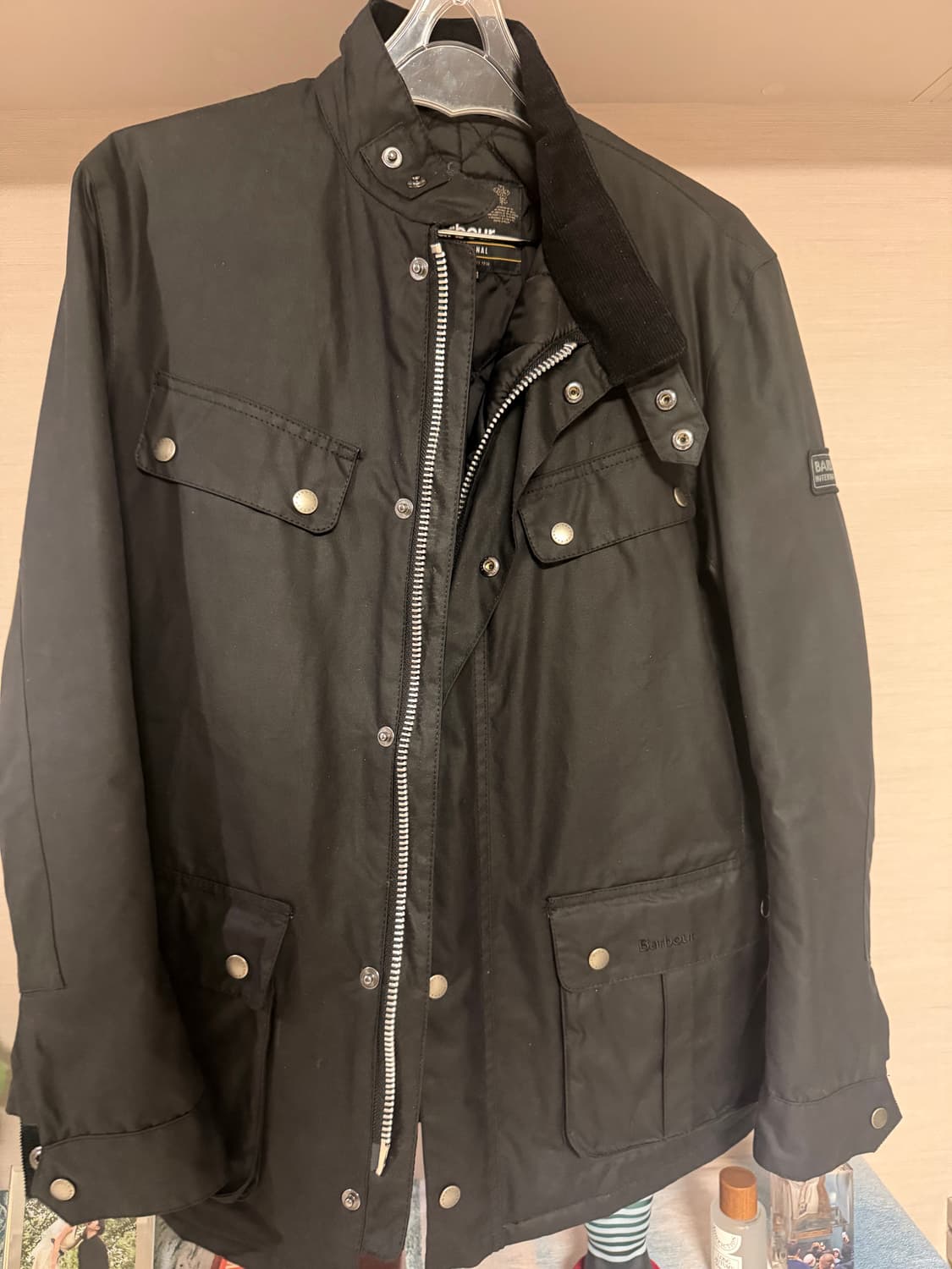 바버인터네셔널 듀크 블랙 m 상태최고 상품이미지2