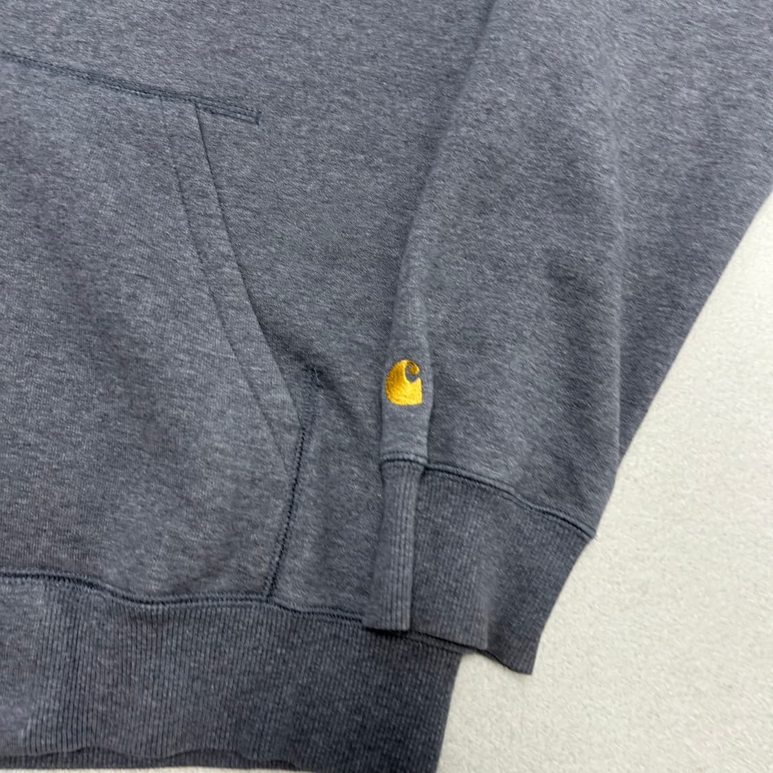Carhartt gray hood zip-up 상품이미지4