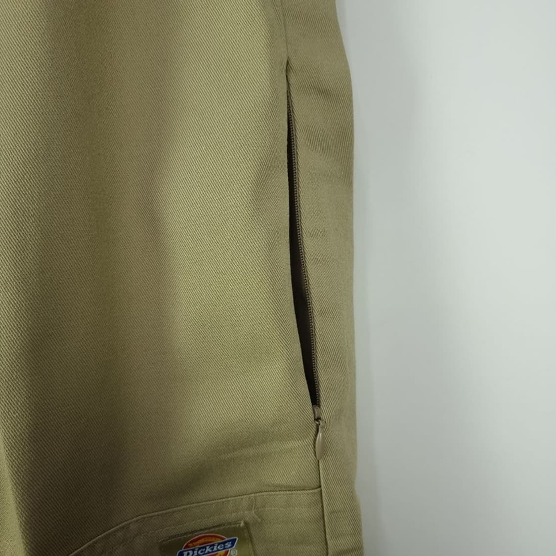 [디키즈] 로고 패치 더블니 워크 팬츠 베이지 M18565 상품이미지8