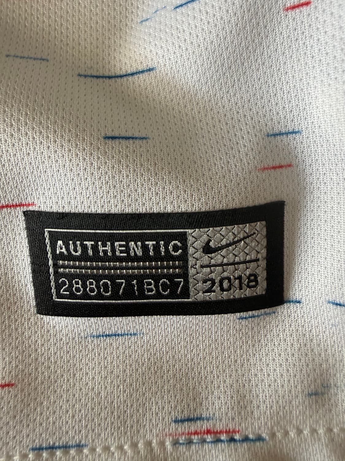 [L/105]2018 프랑스 국대 어웨이 음바페 893871-100 상품이미지6