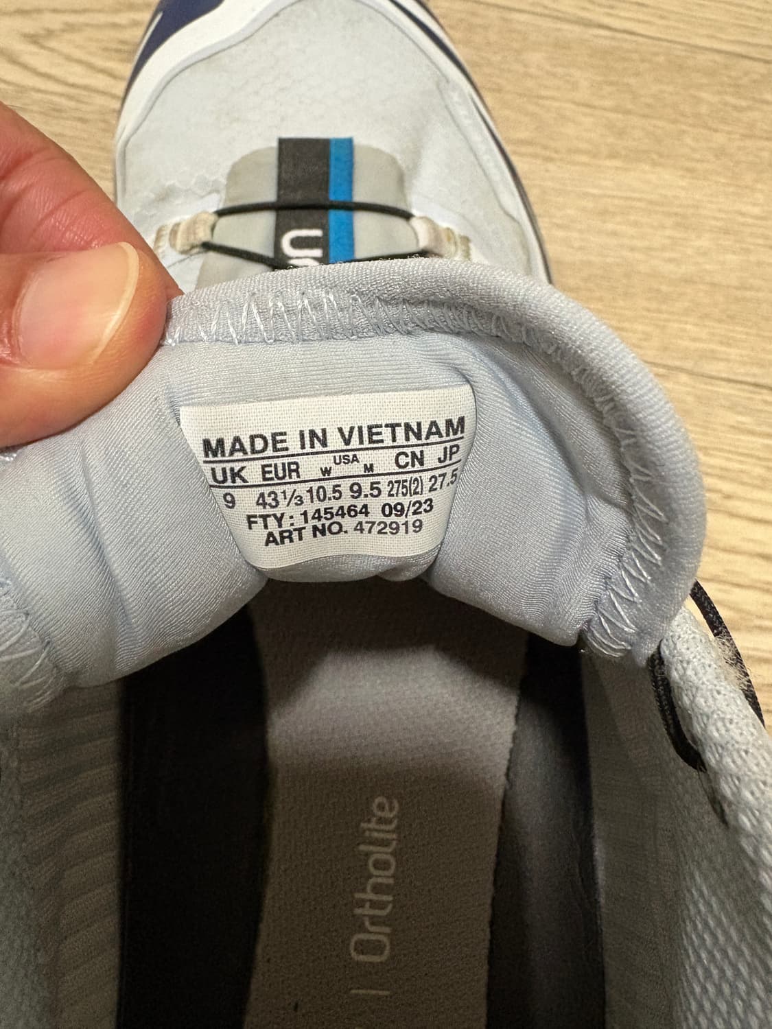 살로몬 XT-6 고어텍스 블루 프린트 헤더 상품이미지6