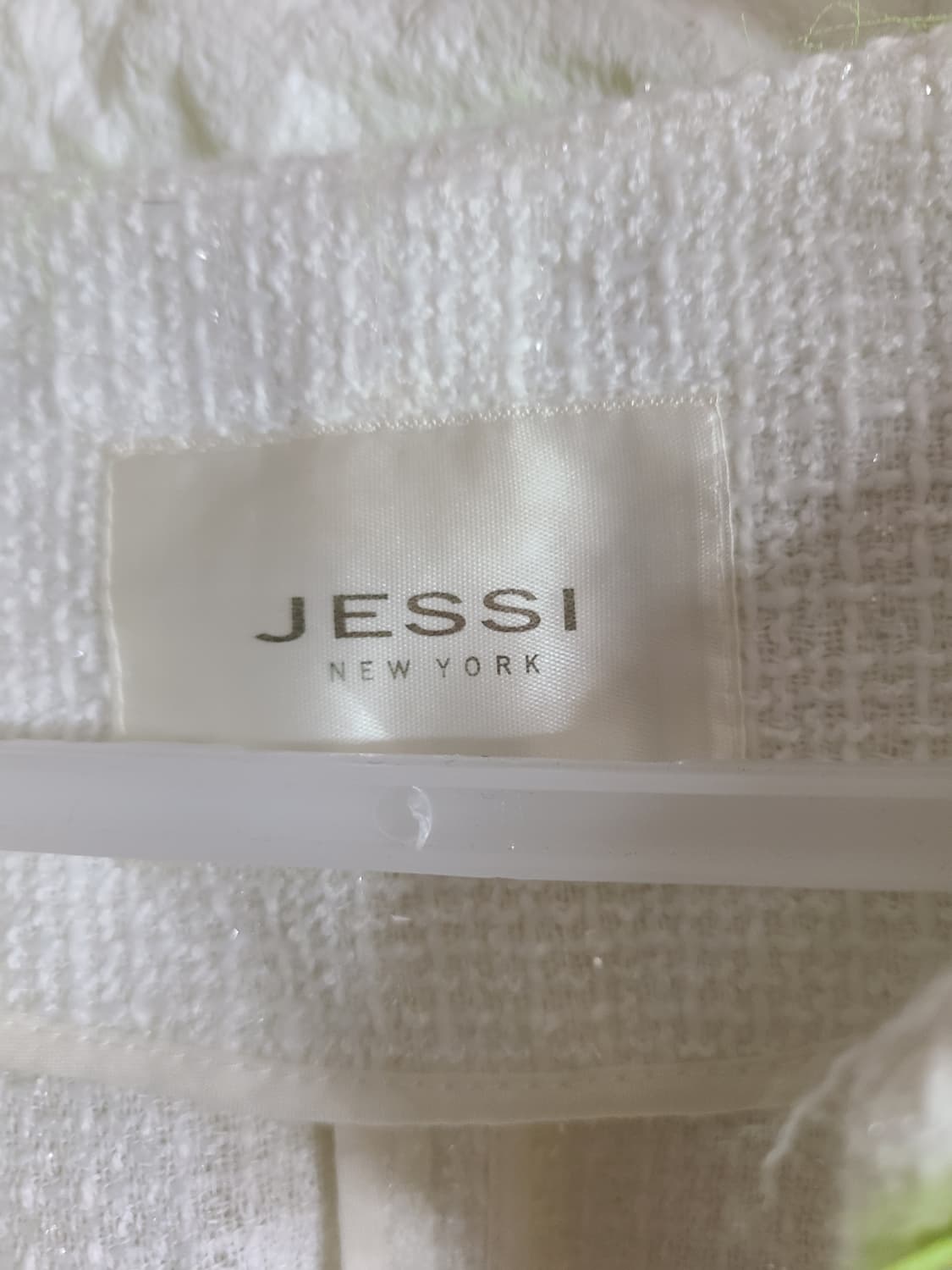 제시뉴욕 보석 트위드 재킷(55-66) 상품이미지4