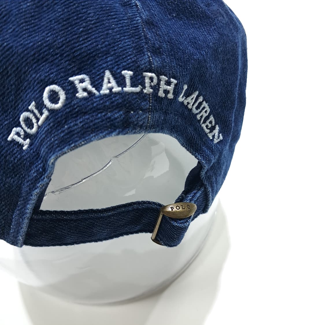 CN997 폴로 랄프로렌 데님 폴로베어 자수 볼캡 모자 상품이미지6