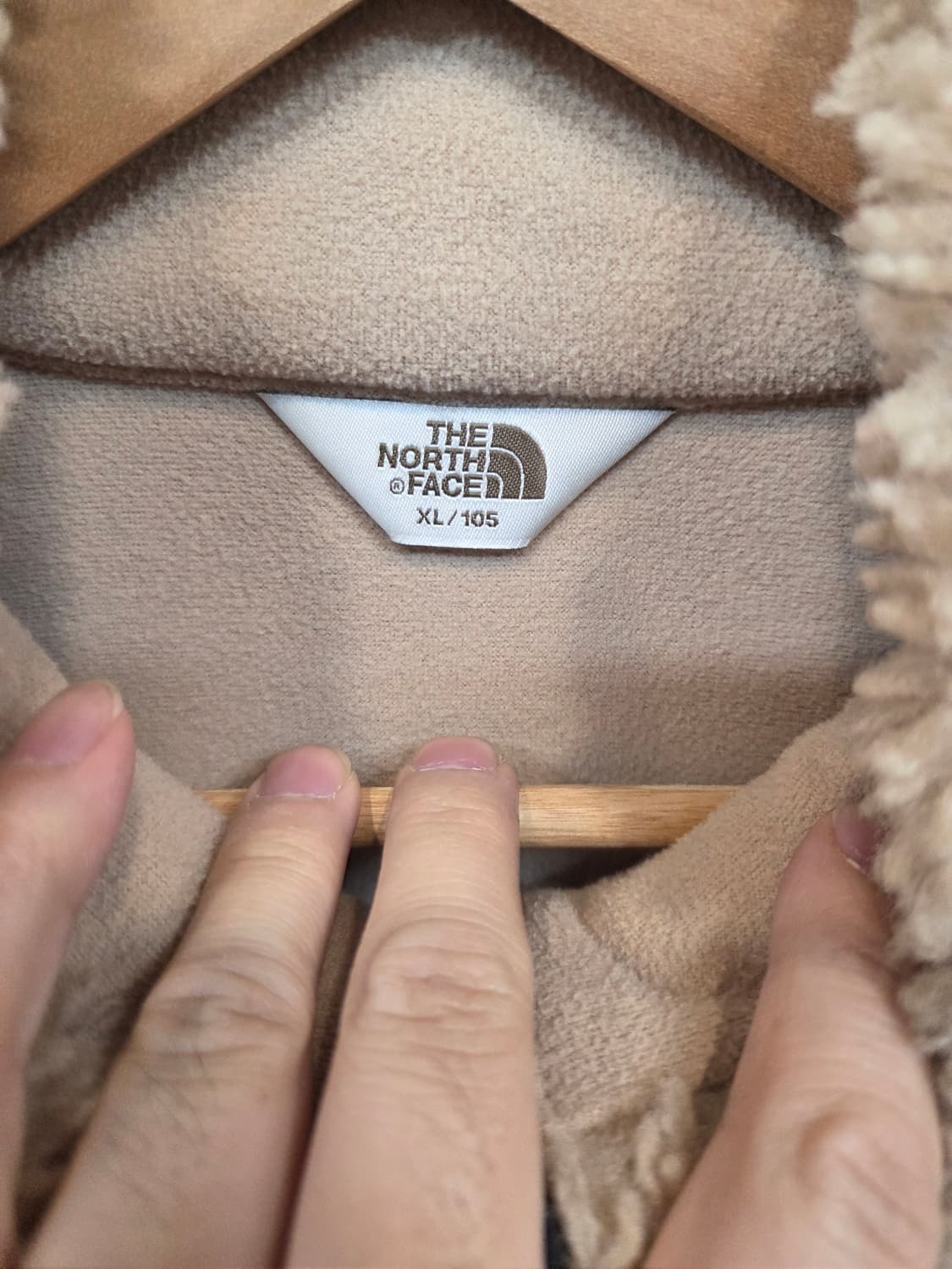 노스페이스 화이트라벨 리만 ex 플리스 자켓 xl 상품이미지3