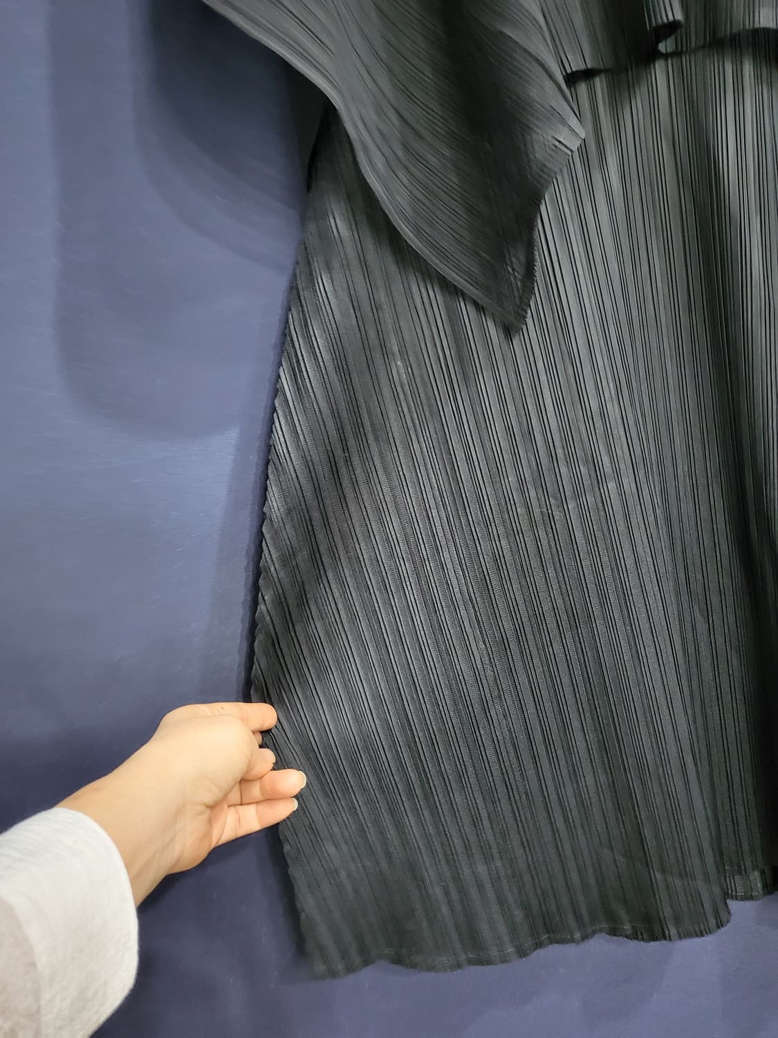 플리츠 민소매 롱원피스 상품이미지5