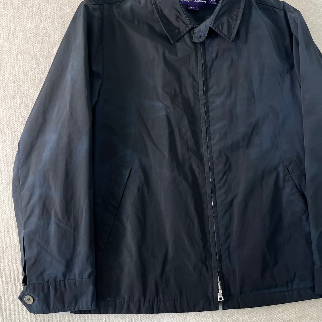 100 폴로 랄프로렌 퍼플라벨 바라쿠타 투웨이 그라데이션 자켓 상품이미지4