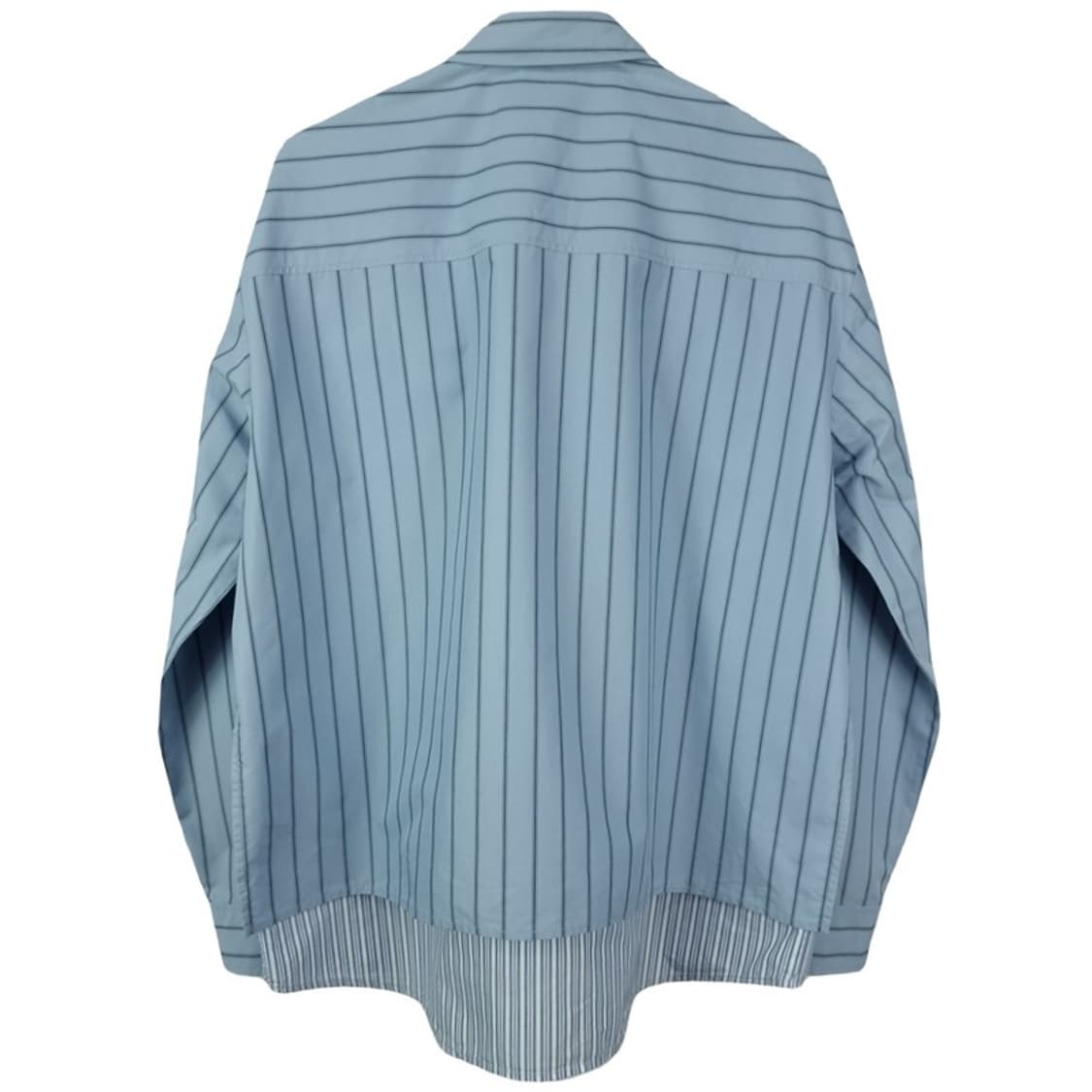 [커스텀멜로우] 더블 레이어드 스트라이프 셔츠 M19944 상품이미지3