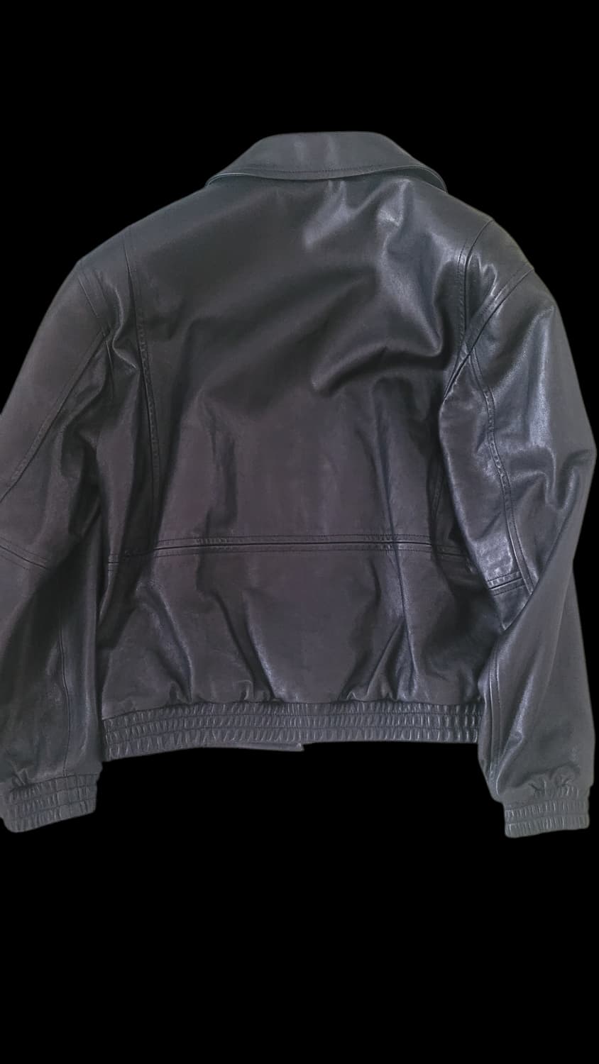 [M] 인사일런스 베지터블 레더 플라이트 자켓 상품이미지6