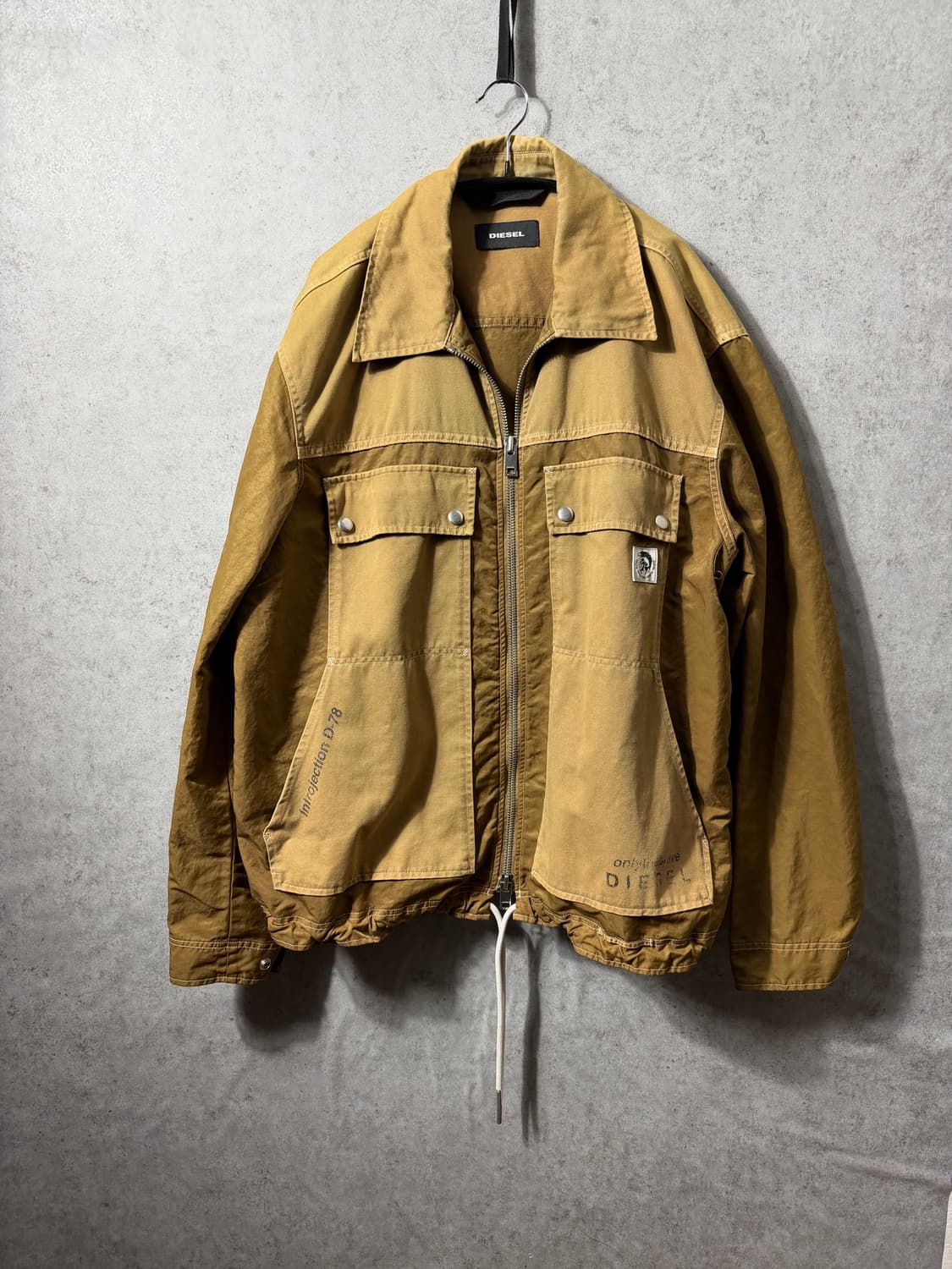 디젤 스티치 디테일 워크자켓 상품이미지1