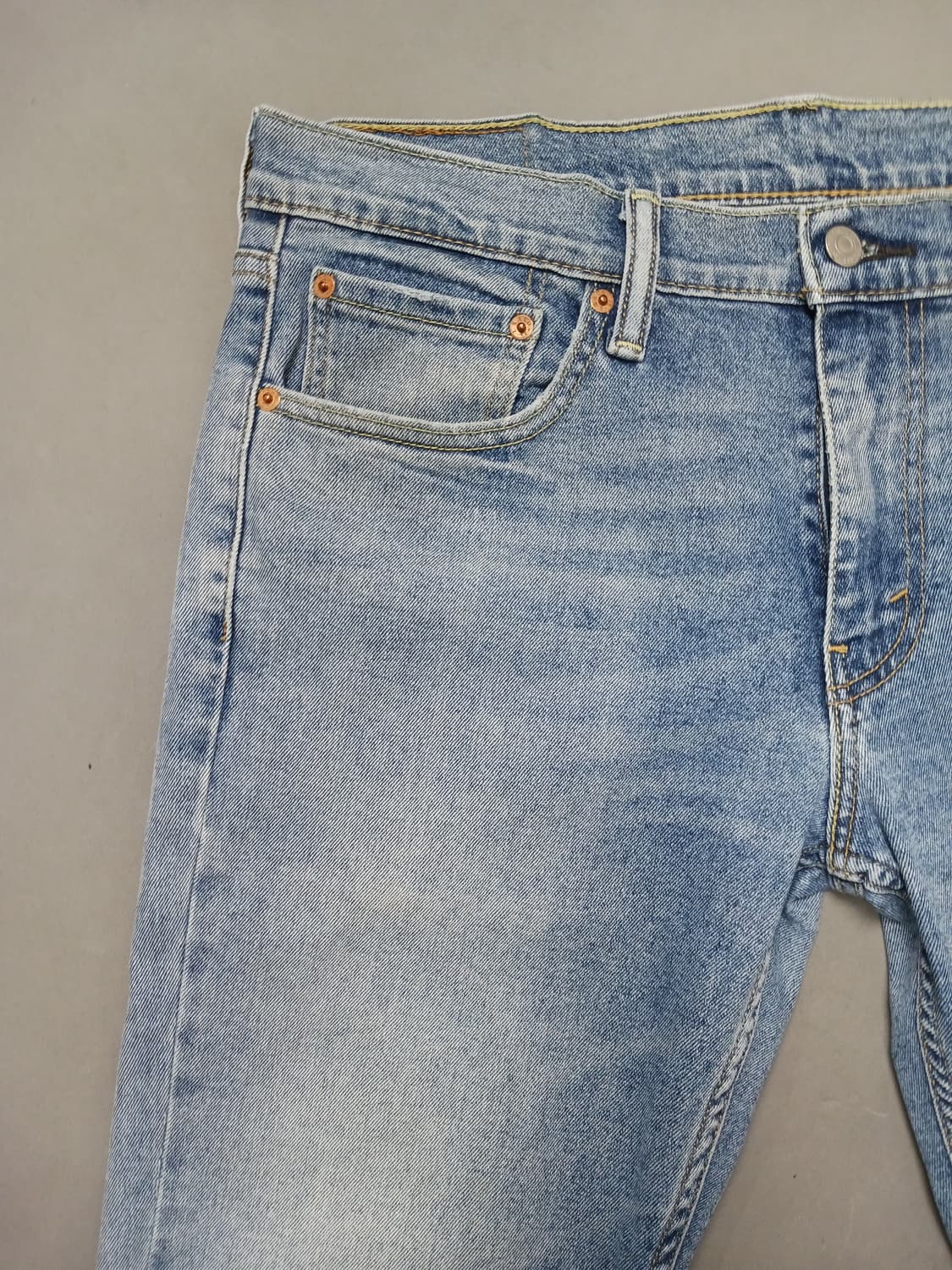 [34] 리바이스 511 연청워싱 슬림진 청바지 상품이미지2