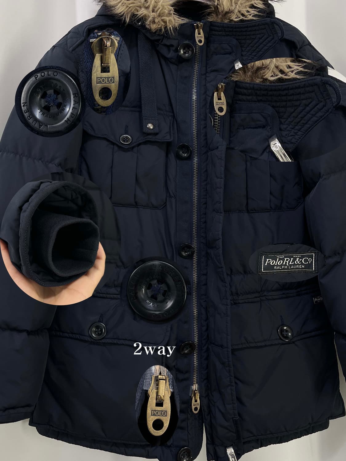 폴로 랄프로렌 딥네이비 히말라야 익스페디션 마운틴 다운 파카 상품이미지7