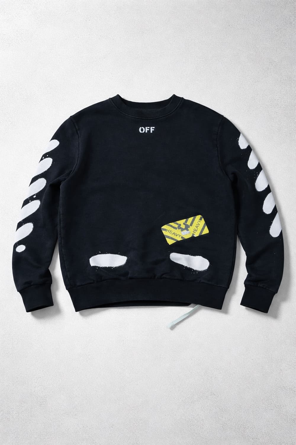 화이트 오프 맨투맨 상품이미지2