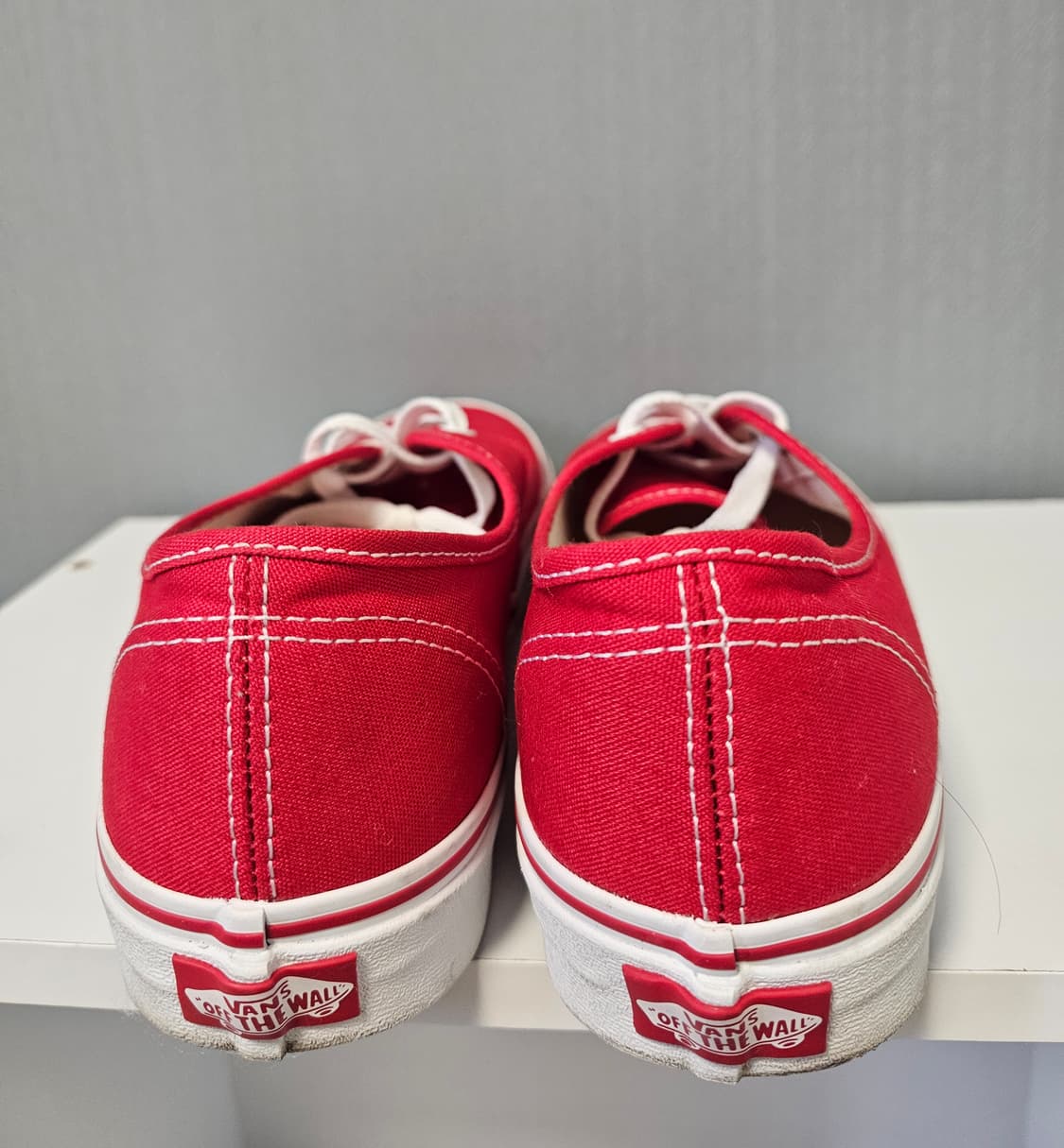 반스 어센틱 레드 스니커즈 캔버스화 275 상품이미지3