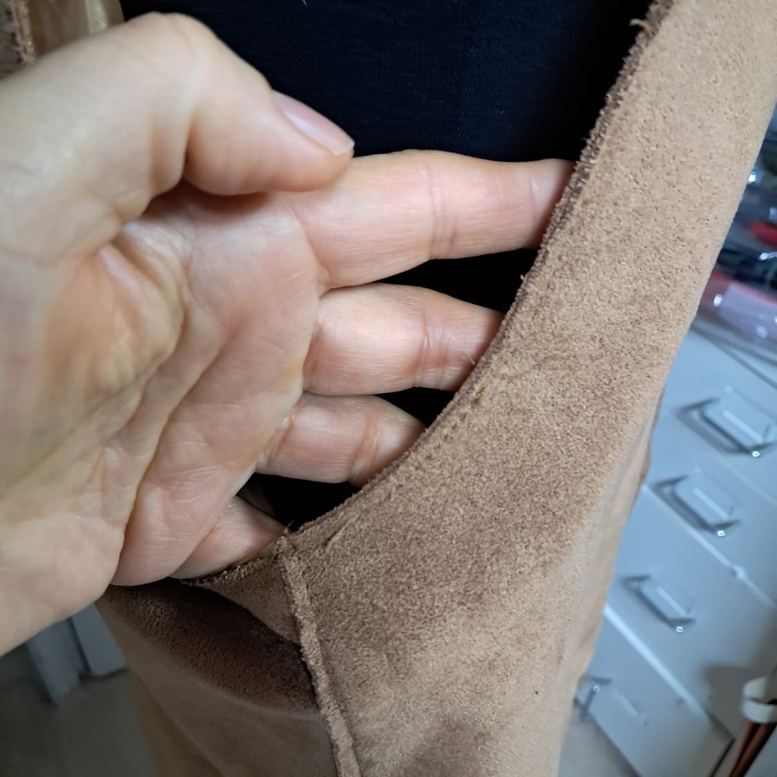 스텔라매카트니 페이크스웨이드 롱 베스트 55~66 상품이미지6