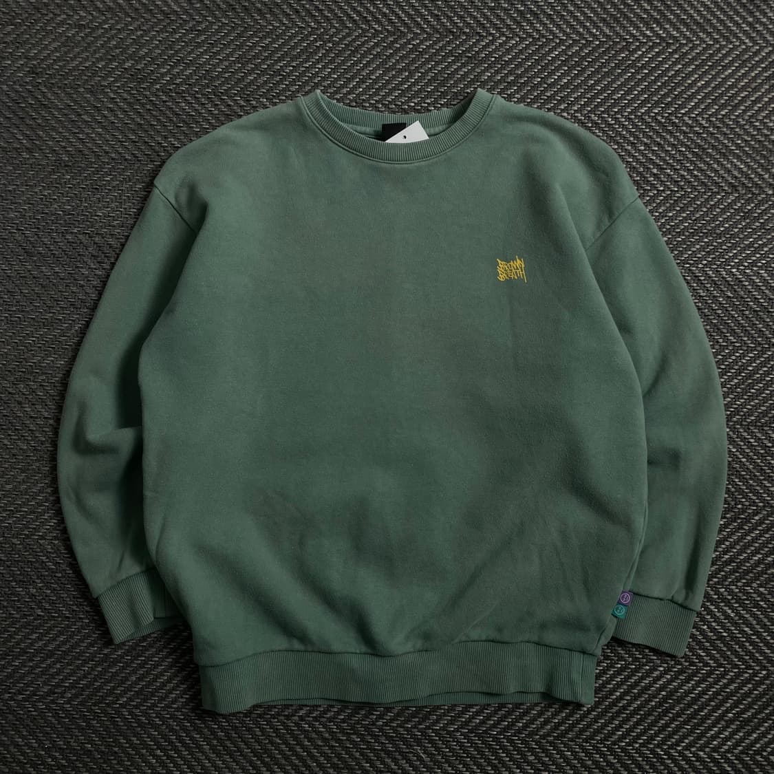 브라운 브레스 빅로고 크롭 맨투맨 o 4296 상품이미지2