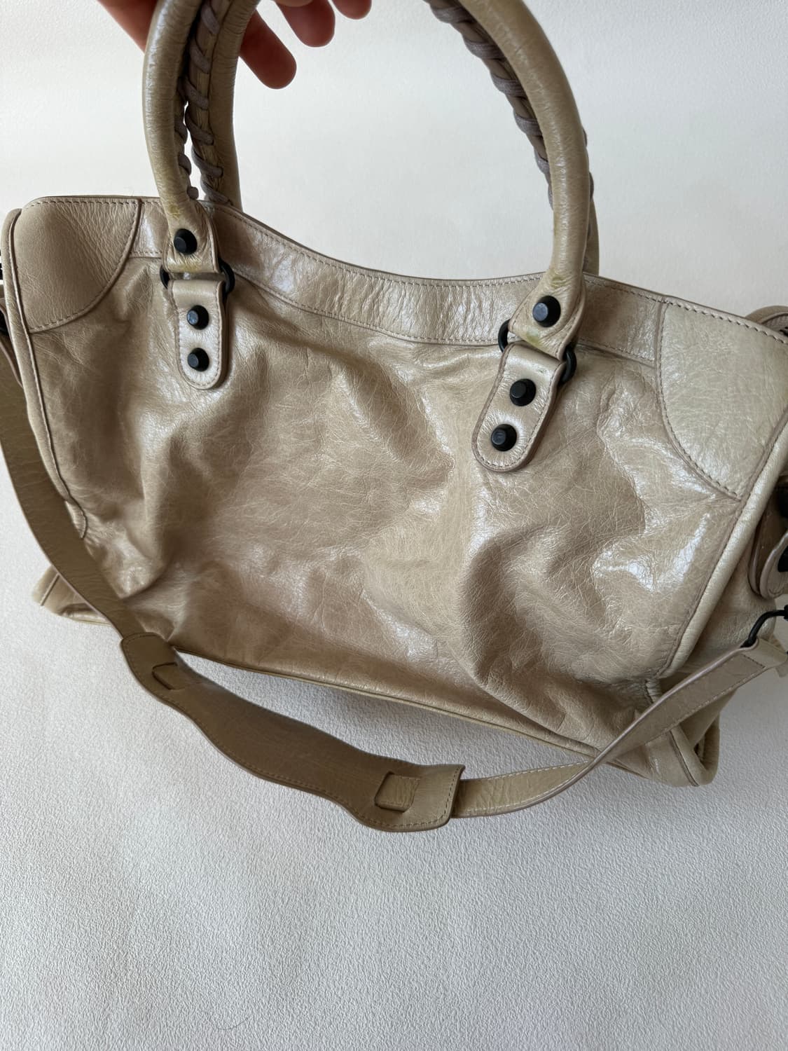 JOLIE FEMME 레더 토트 숄더백 상품이미지6