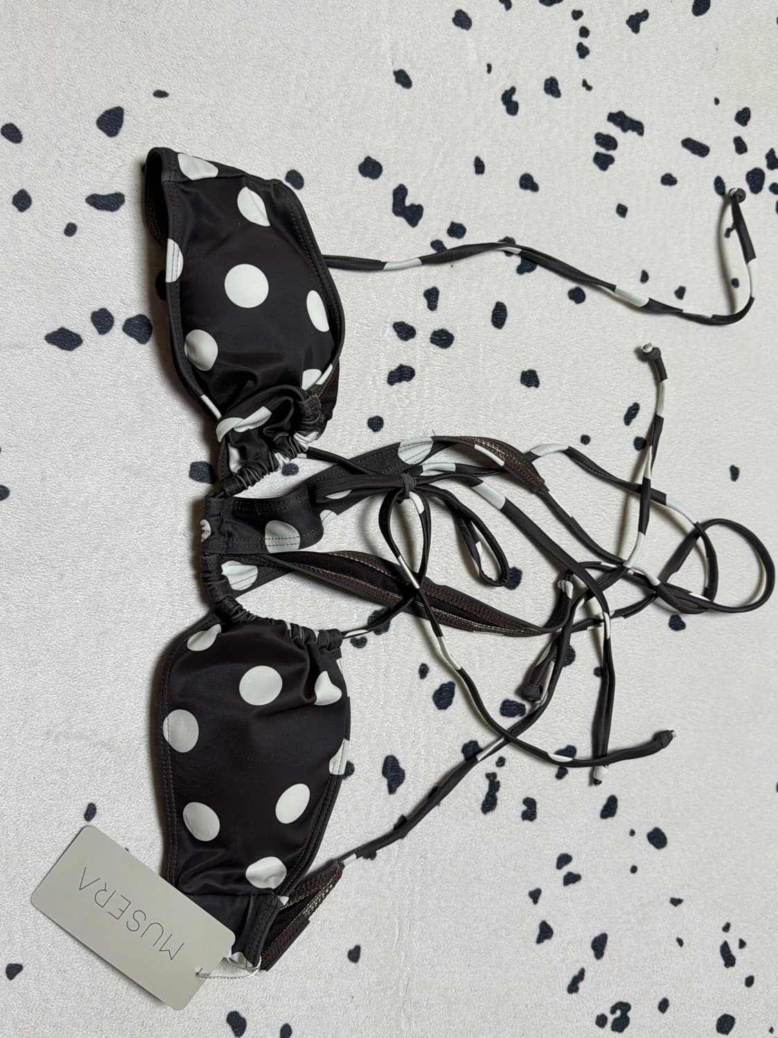 쉬인 도트 비키니 상의 상품이미지2