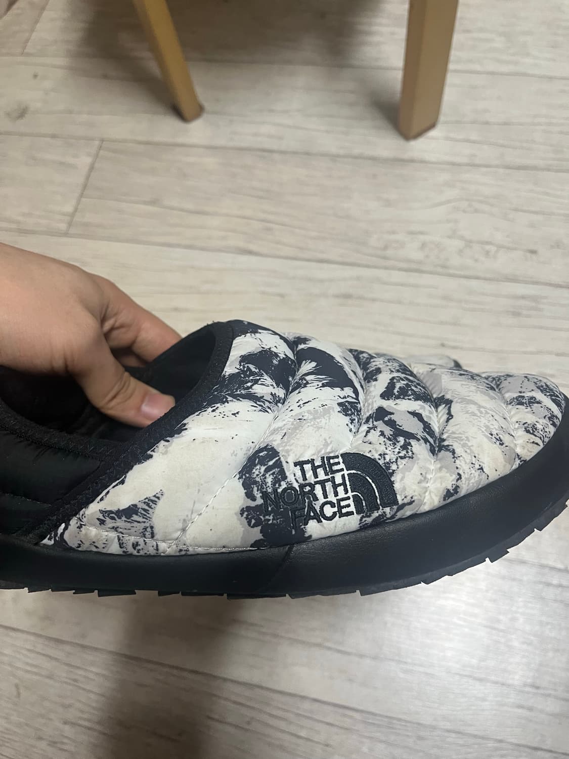 노스페이스 패딩 슈즈 상품이미지2