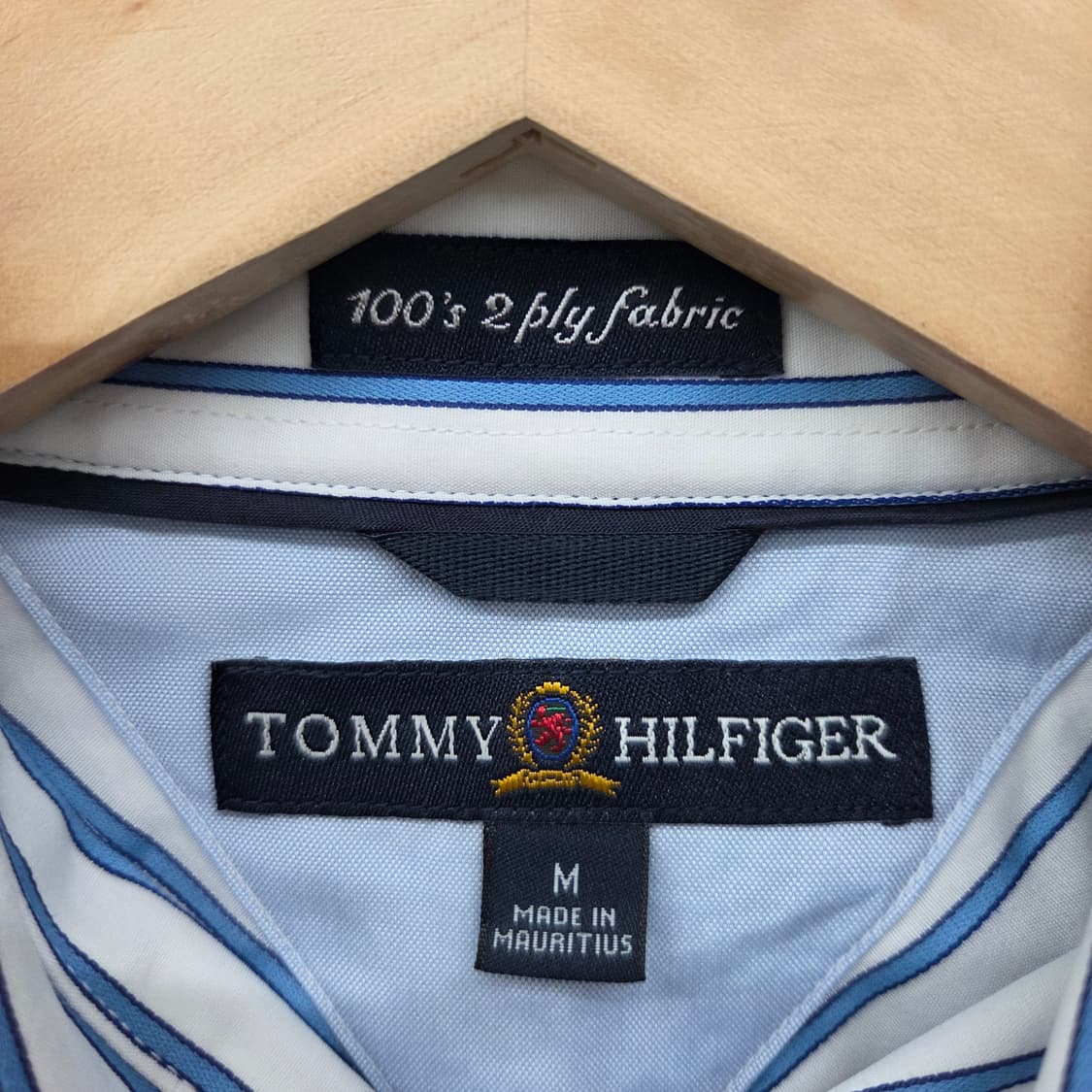 타미힐피거 스트라이프 셔츠 남성L 상품이미지5