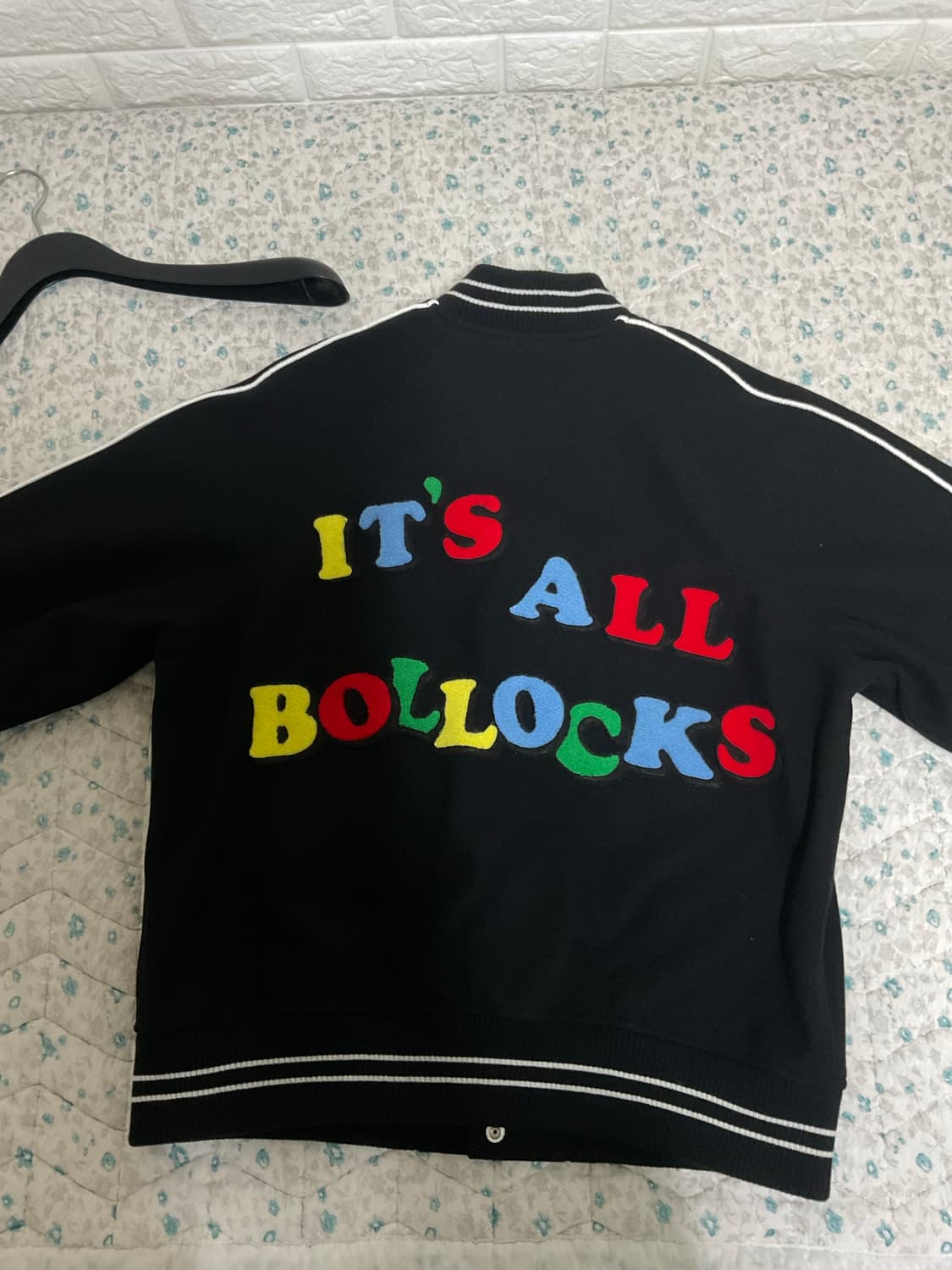 슈프림 x 제이미 리드 이츠 올 블록스 바시티 자켓 M 상품이미지4