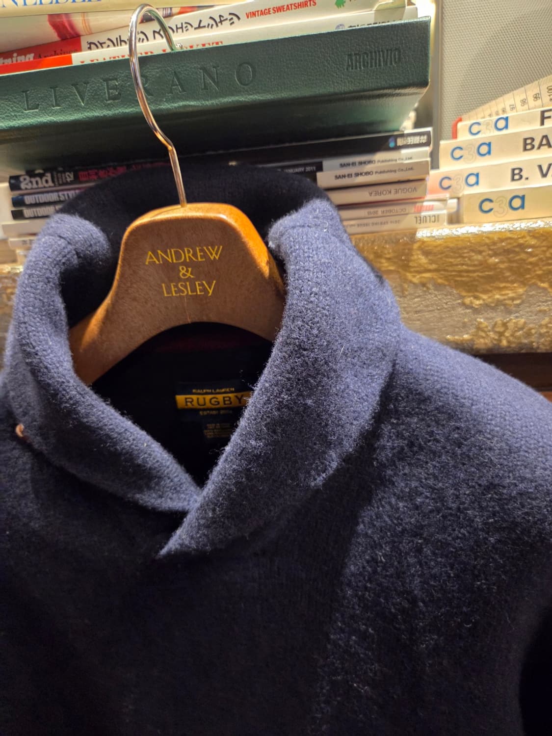 폴로랄프로렌 럭비 램스울니트 상품이미지4