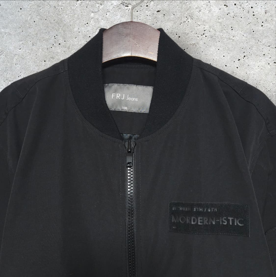 FRJ 진스 솔리드 롱 봄버 자켓 (100/L) 상품이미지2