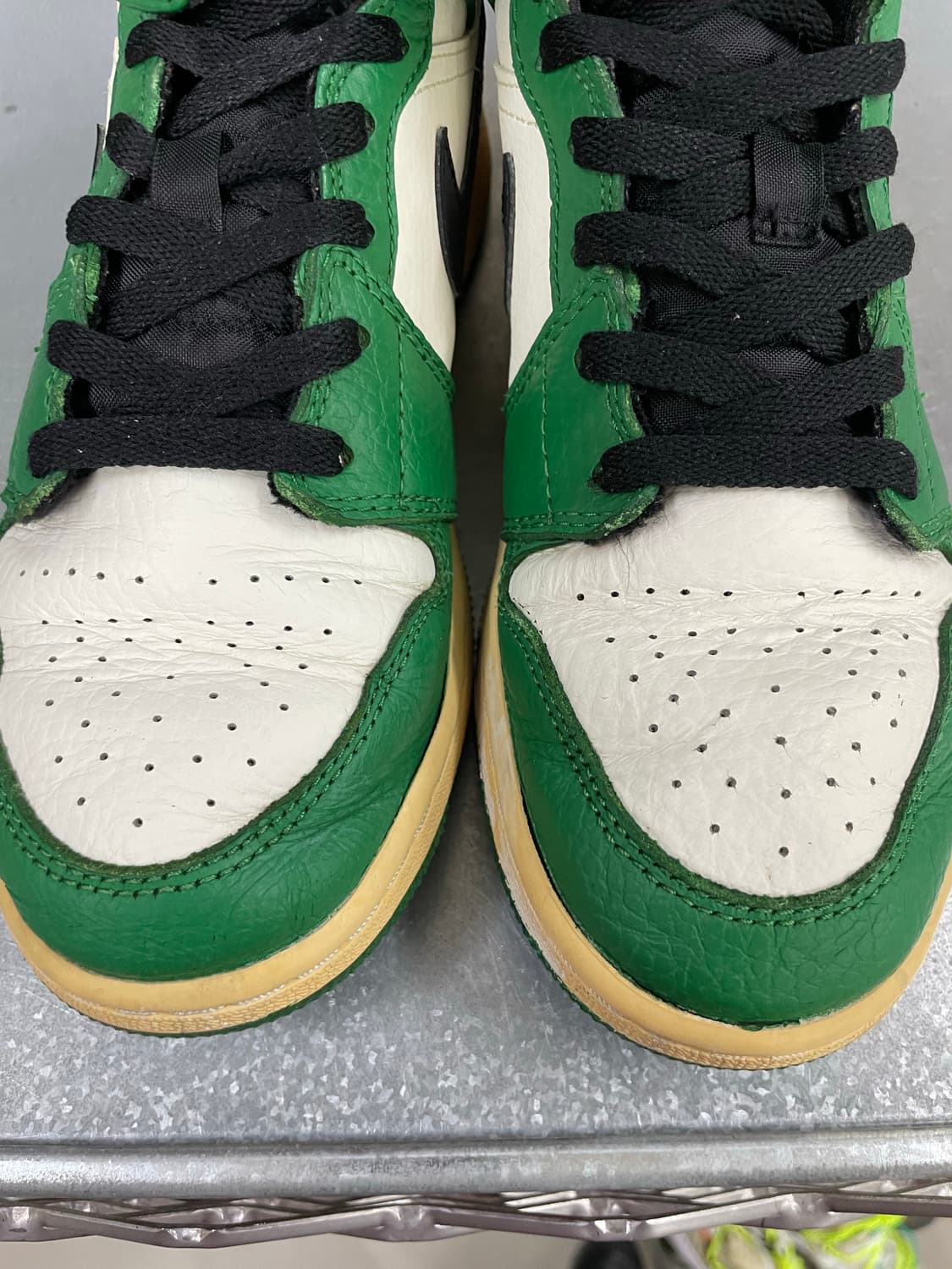 나이키 조던1 미드SE 파인그린 240 상품이미지7