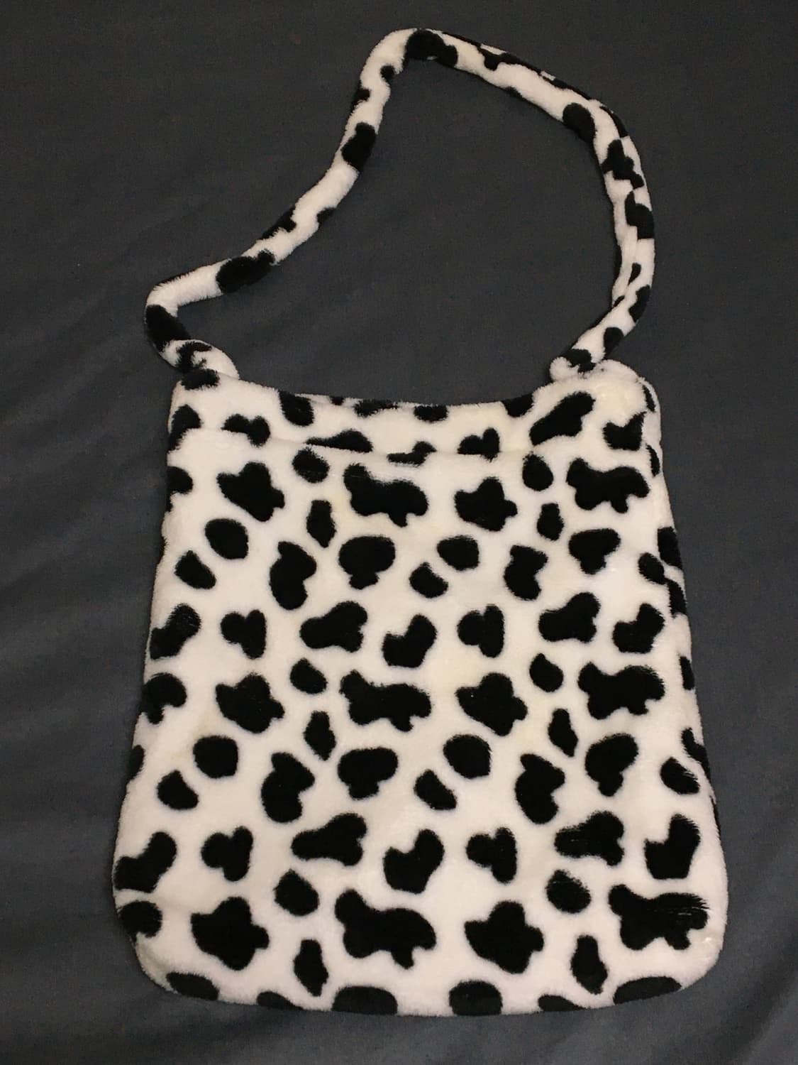 카우 프린트 퍼 숄더백 상품이미지1