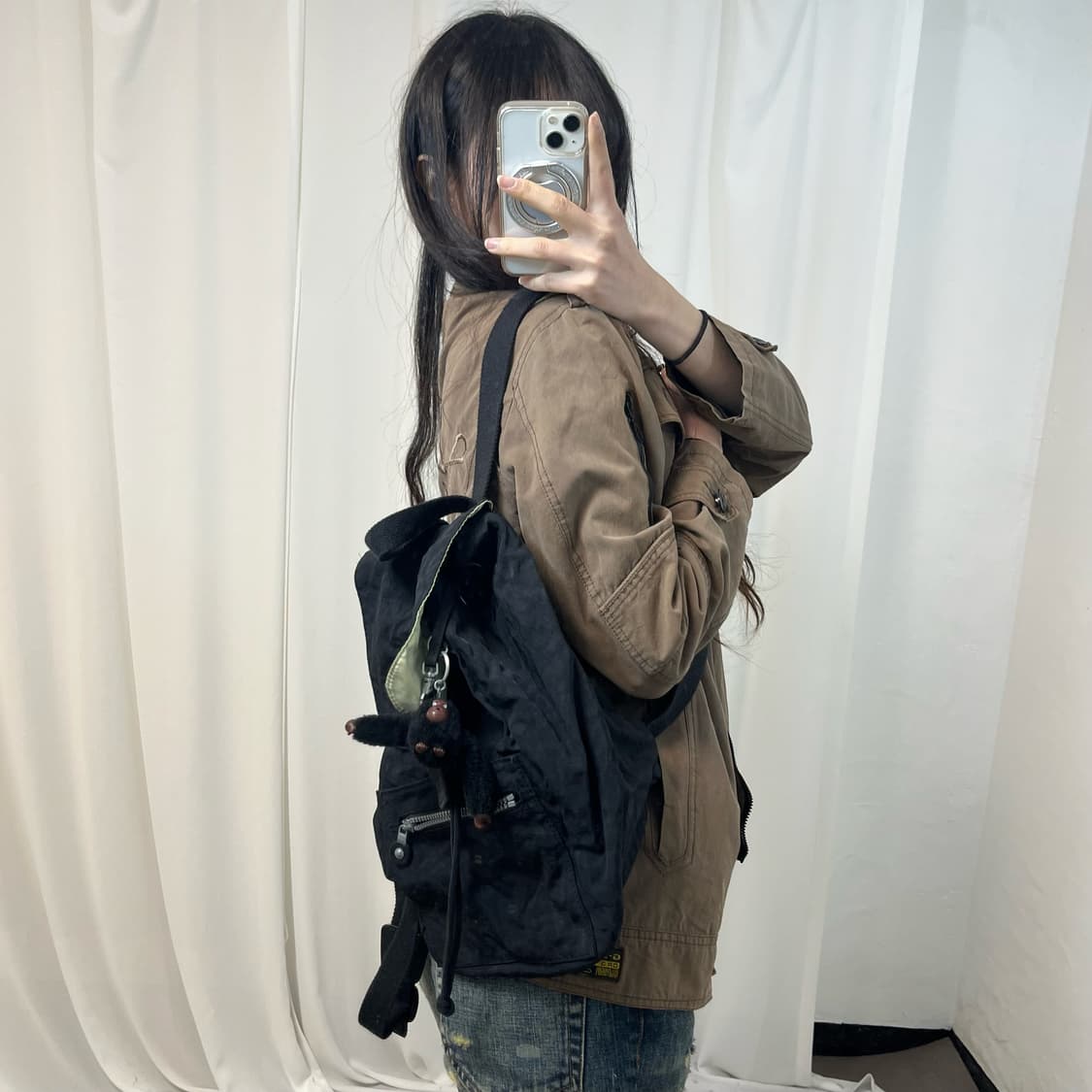 Kipling Black Backpack 상품이미지2