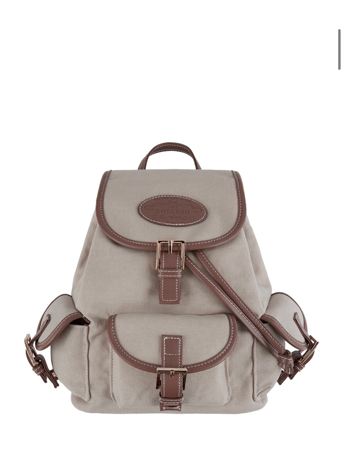 라츠유 캔버스 백팩 상품이미지1