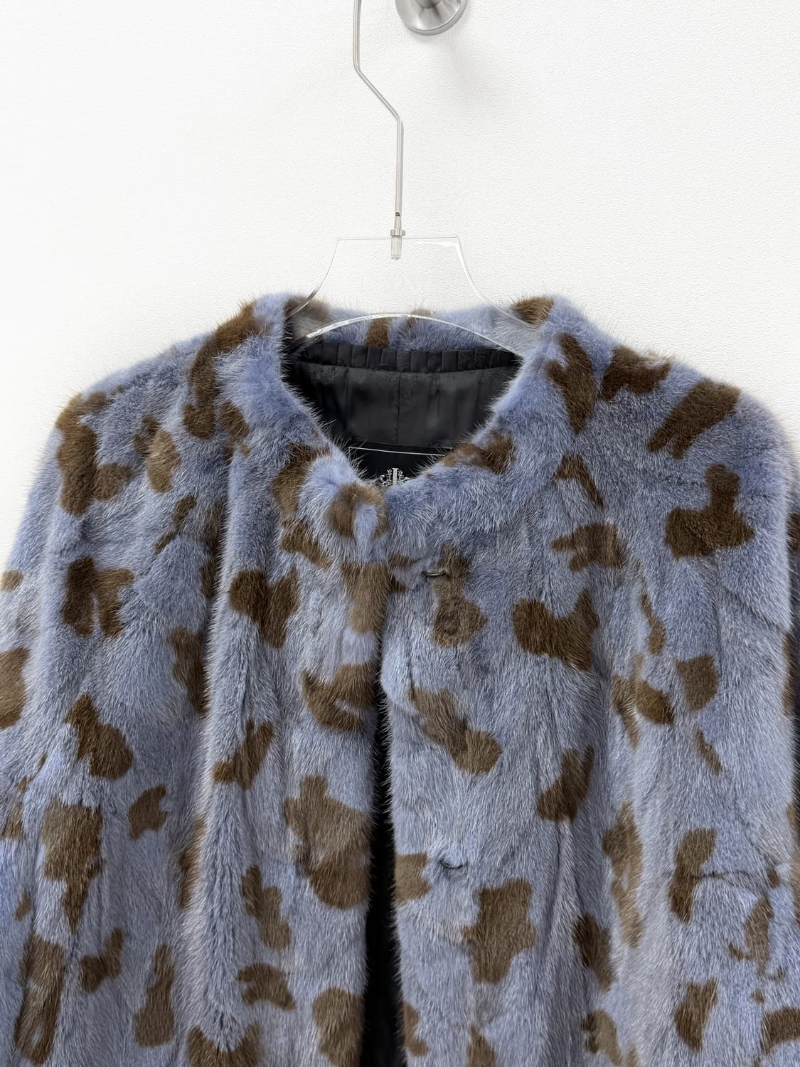 진도모피 클레버 유니크 패턴 밍크 자켓 상품이미지4