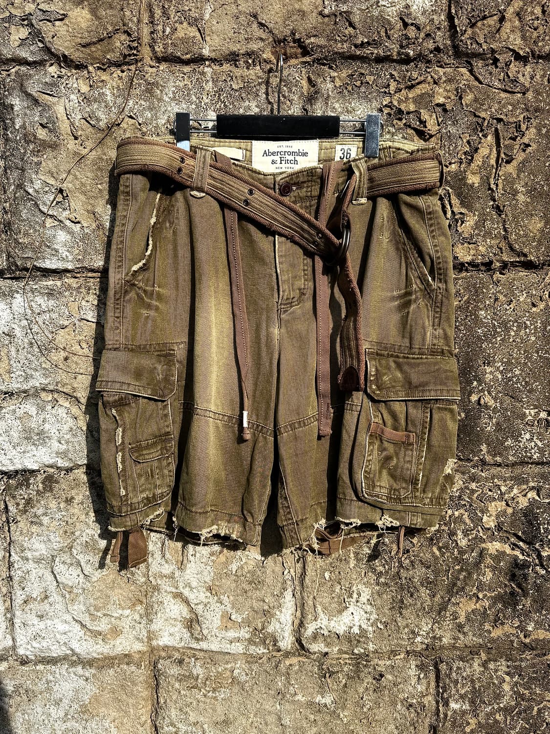 Abercrombie – Vintage Destroyed Shorts 상품이미지5