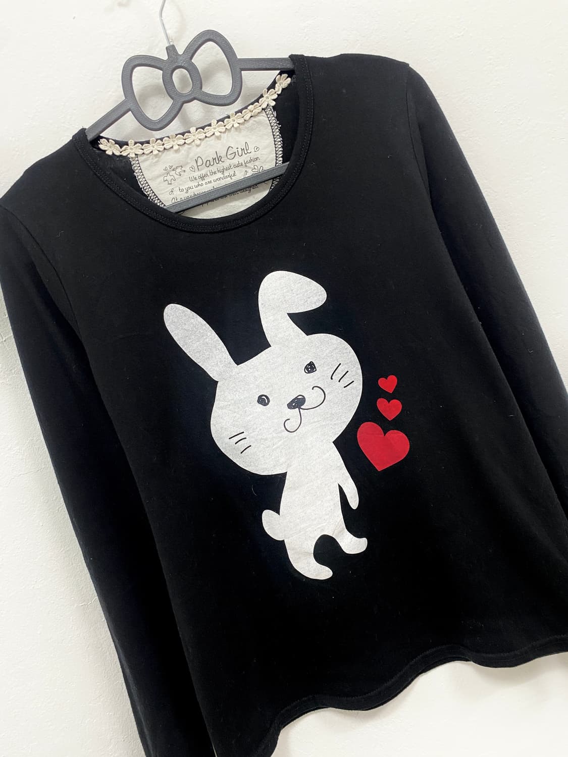 [PUNK GIRL] 펑크걸 우사기 토끼 롱슬리브 상품이미지5