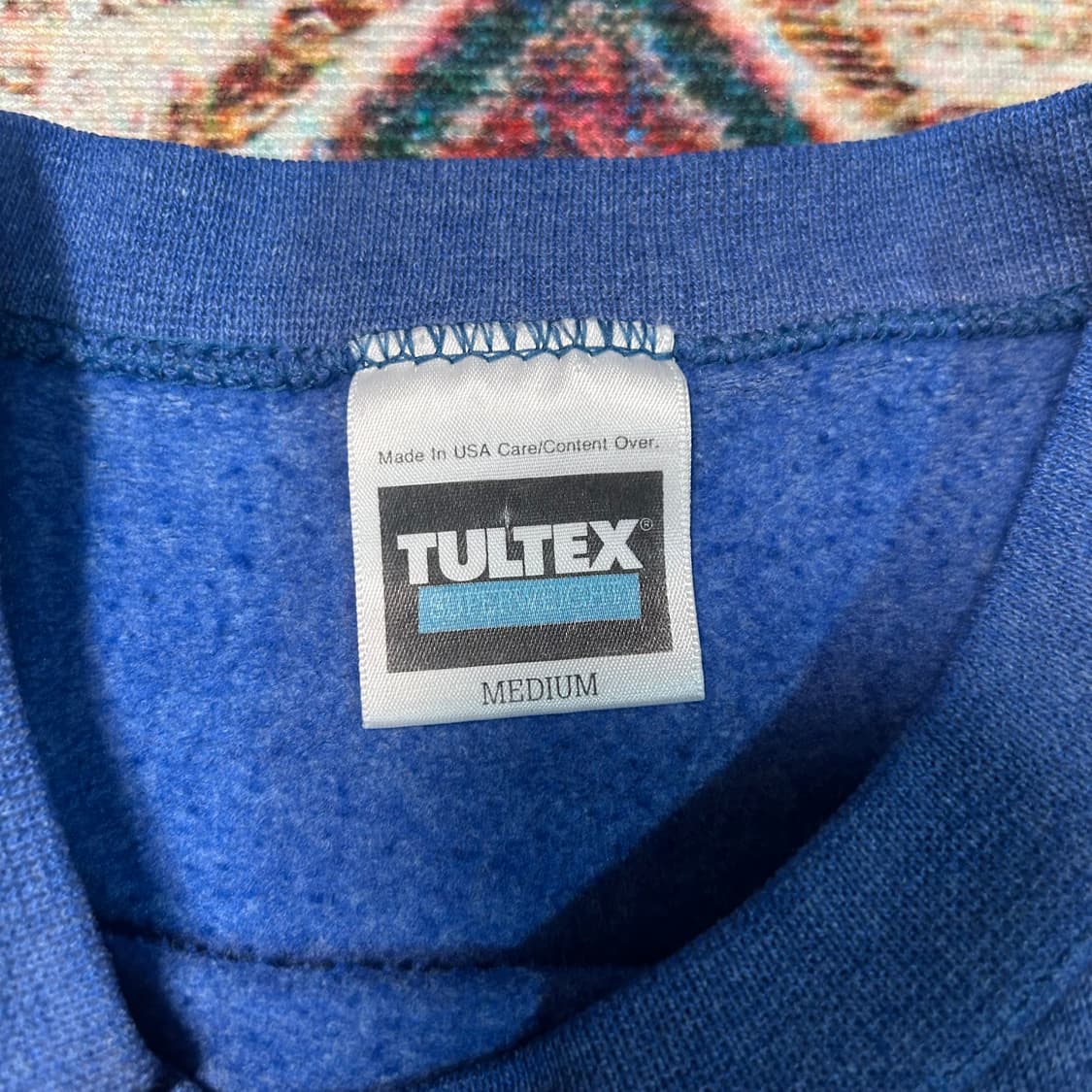 [M] 90s Tultex 프린팅 기모 스웻셔츠 상품이미지6