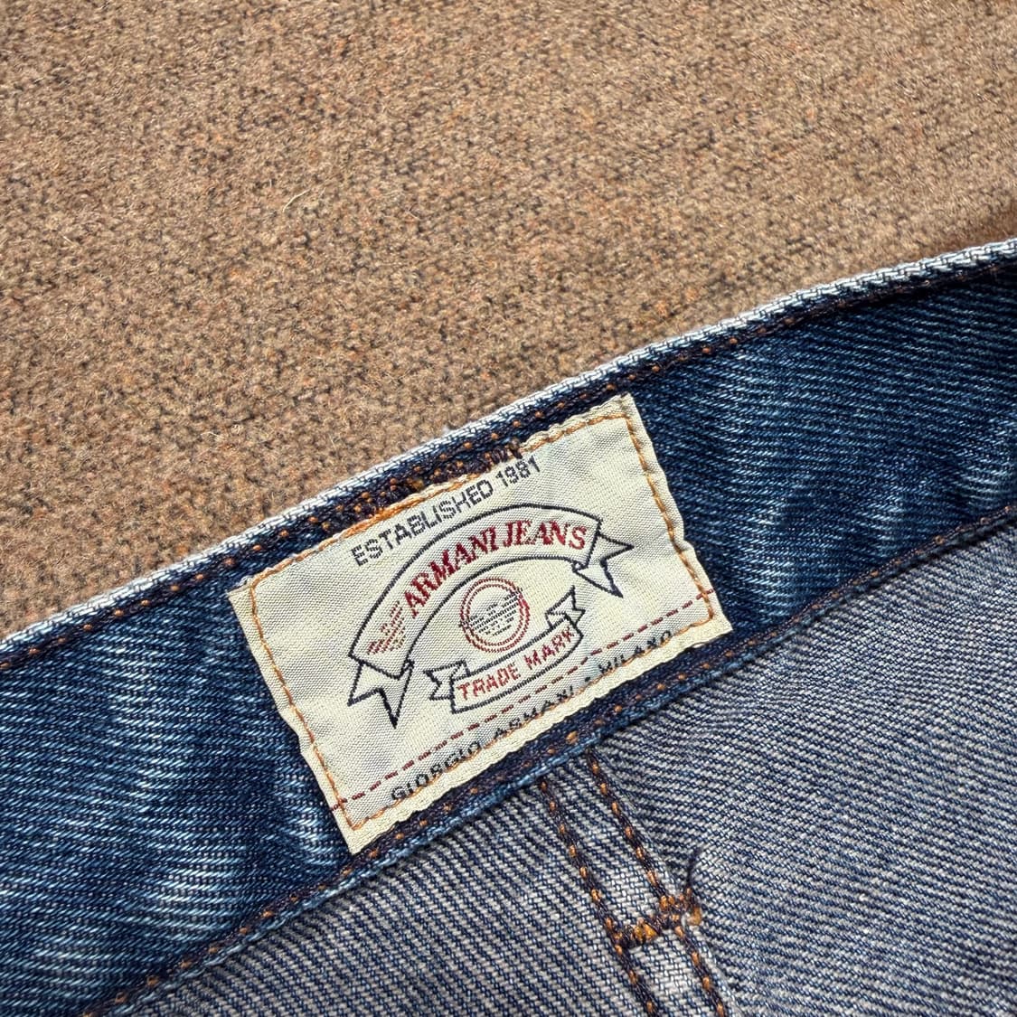 이태리 알마니 진스 Lot.8 데님 팬츠 35~36 상품이미지4