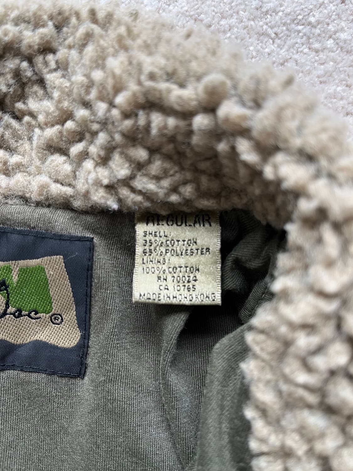 모독 코듀로이 헤비 플리스 자켓 (105) 상품이미지5